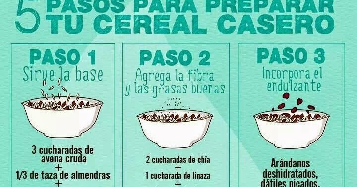 5 Pasos para Preparar Tu Cereal Casero