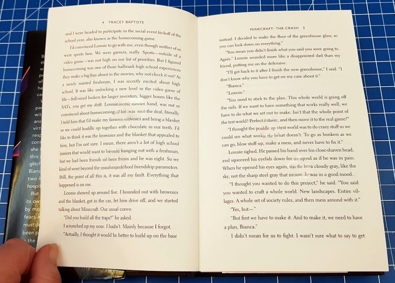 The Brick Castle Minecraft The Crash by Tracey Baptiste children's