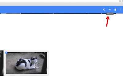Google Fotos Menu