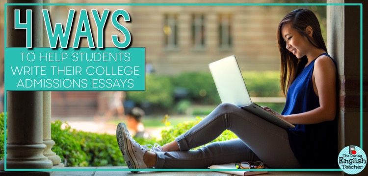 College admissions essay help english