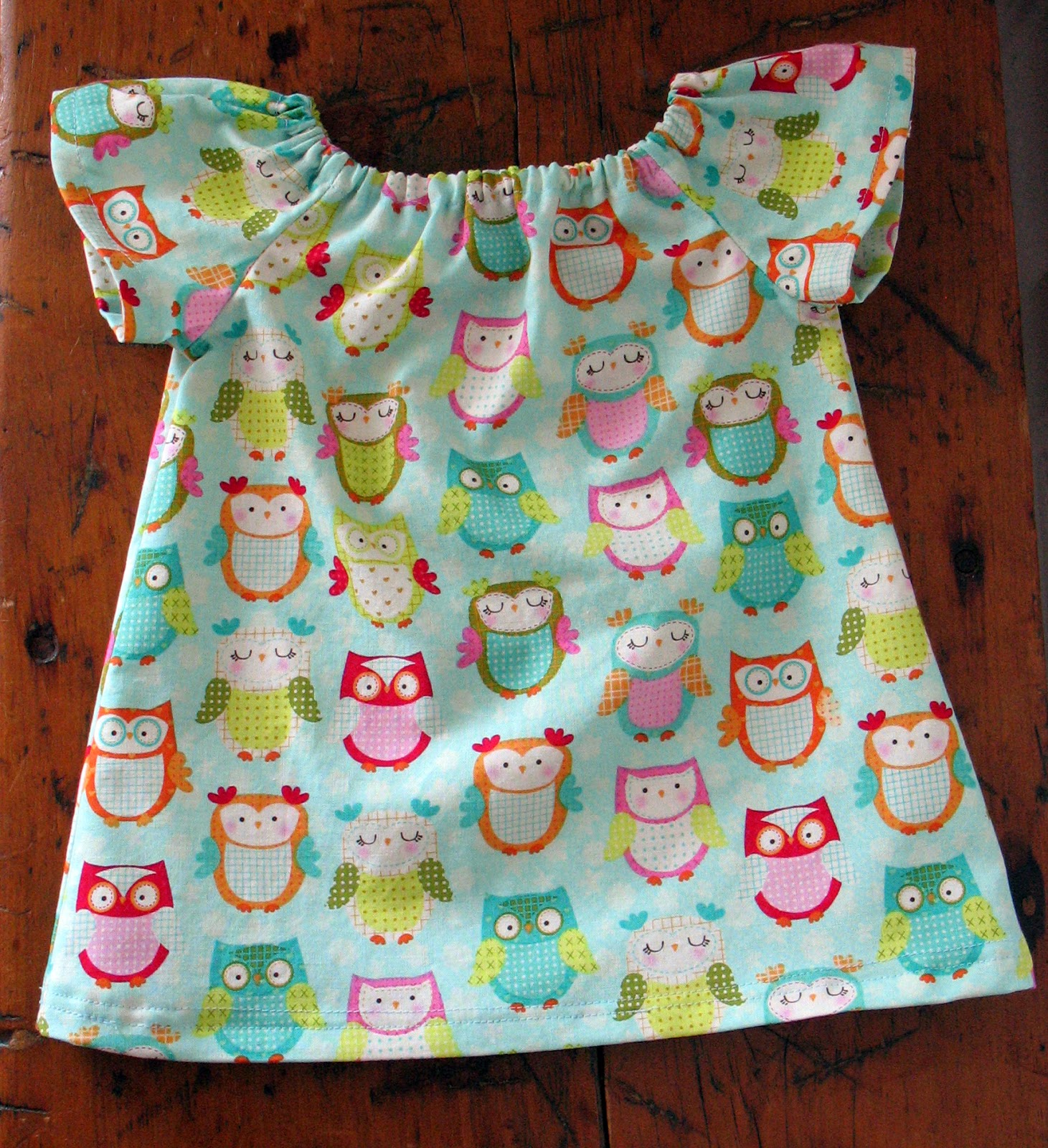 Auntie Creates: Flip this Pattern - Infant Peasant Dress