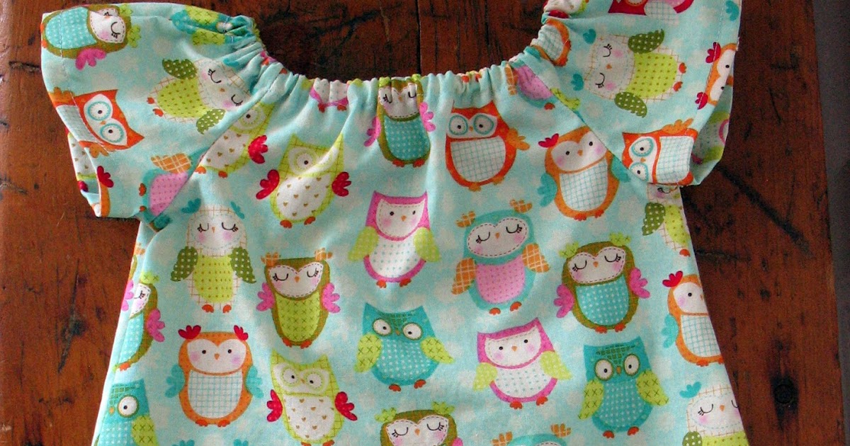 Auntie Creates: Flip this Pattern - Infant Peasant Dress