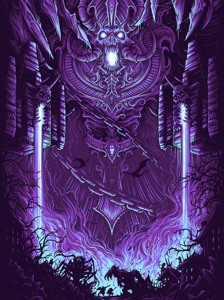 The Geeky Nerfherder: #CoolArt: 'Hearthstone: Kel’thuzad' by Dan Mumford