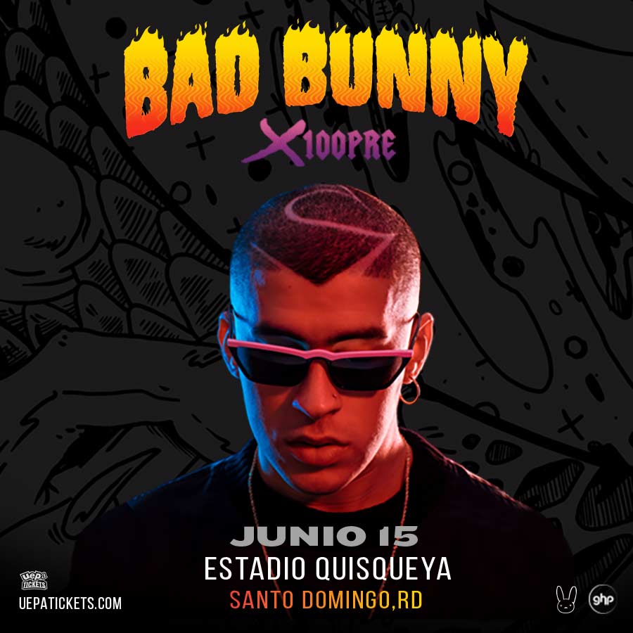 El líder del trap Bad Bunny ofrecerá concierto en el Estadio Quisqueya este 15 de junio Gazcue