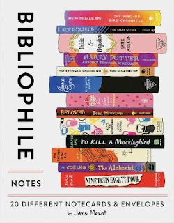 Bibliophile - An Illustrated Miscellany by Jane Mount notecard set