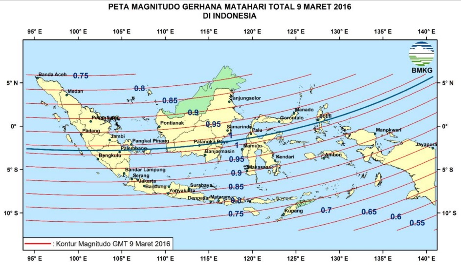 Yuk nonton Gerhana Matahari Total (GMT) secara streaming dari BMKG