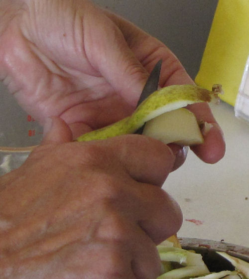 Grazing the Ditches The Easiest Way to Peel Pears