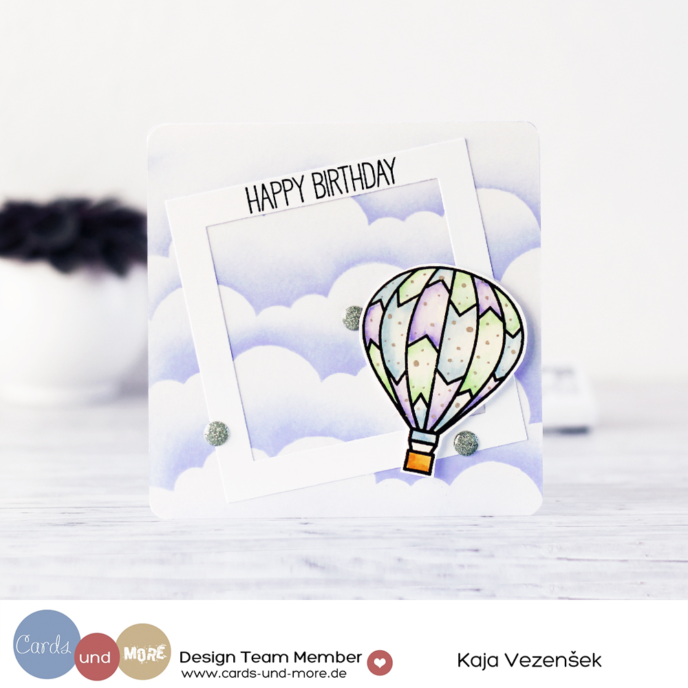 Hot air balloon | Cards und more Hot air balloon | Cards und more