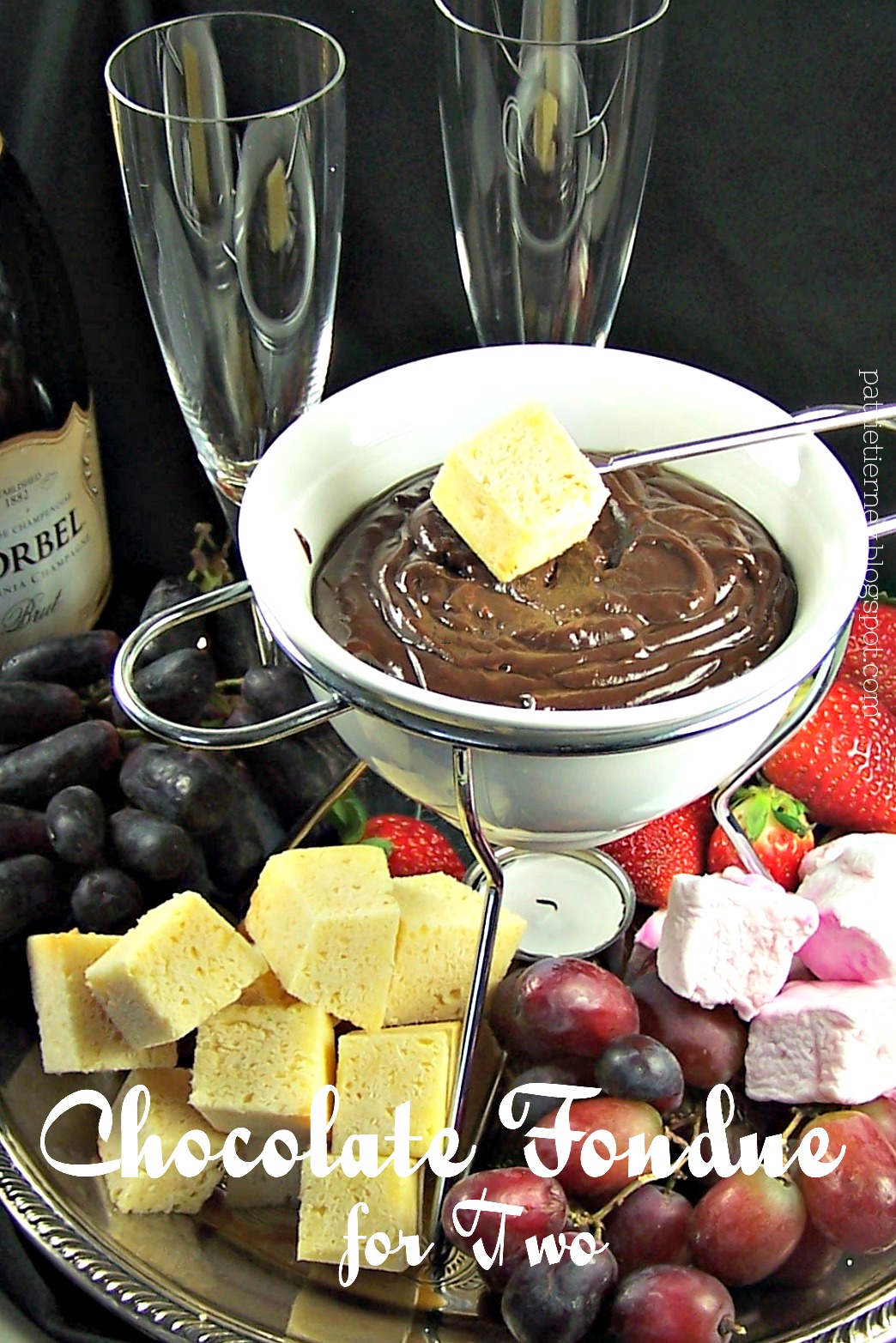 OllaPodrida Chocolate Fondue for Two