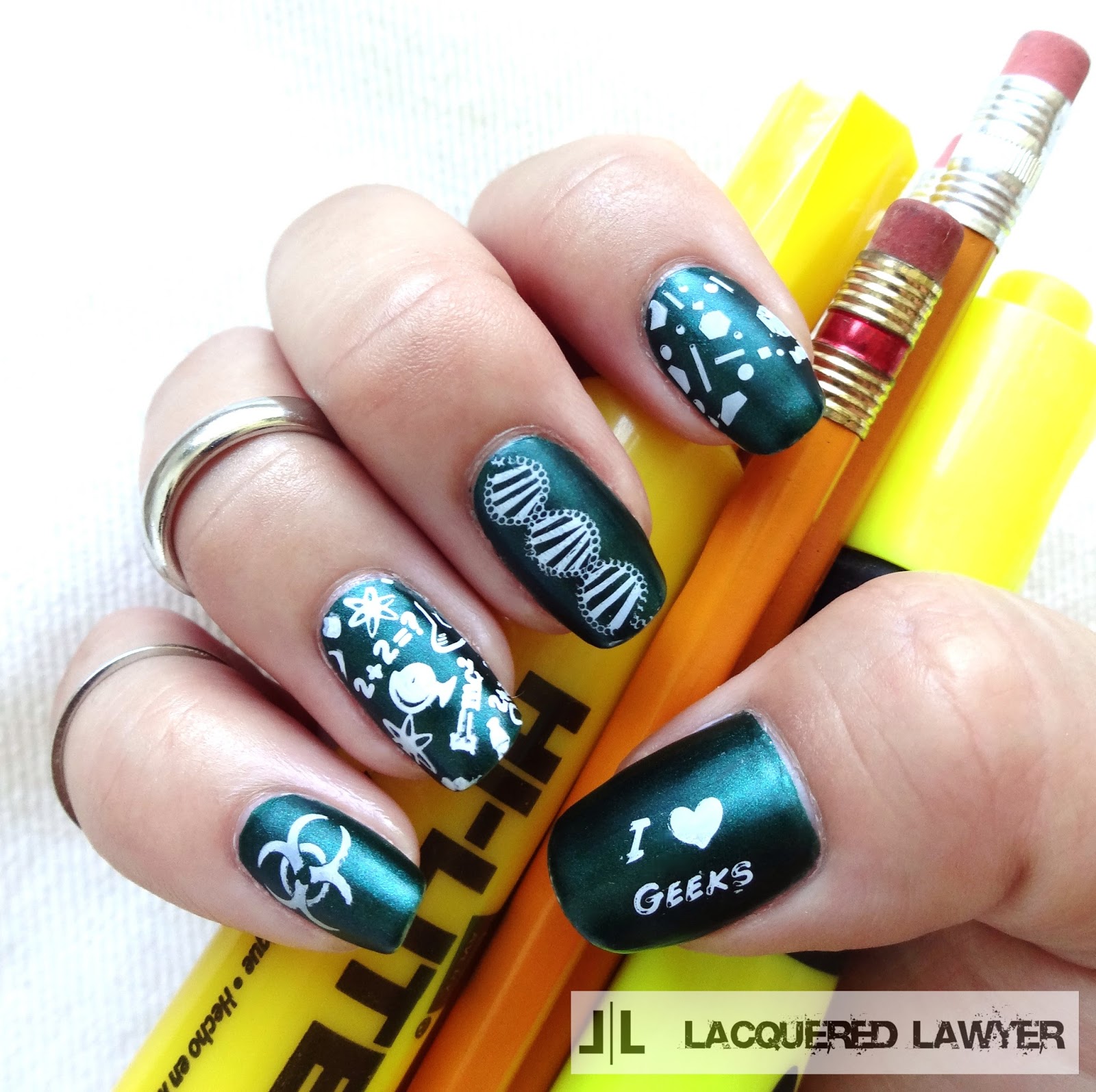 Lacquered Lawyer | Nail Art Blog: Scientific Stamping