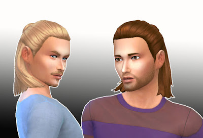 причёски - The Sims 4: Прически для мужчин - Страница 5 Hair