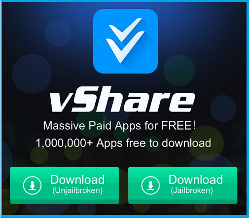 تطبيق vShare لتحميل التطبيقات المدفوعة على iOS مجاناً وبدون جيلبريك