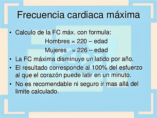 frecuencia cardiaca alta en ejercicio