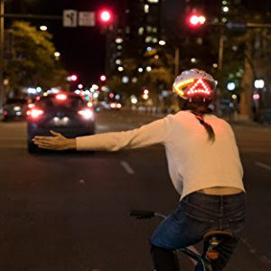 lumos smart cycle helmet with lights