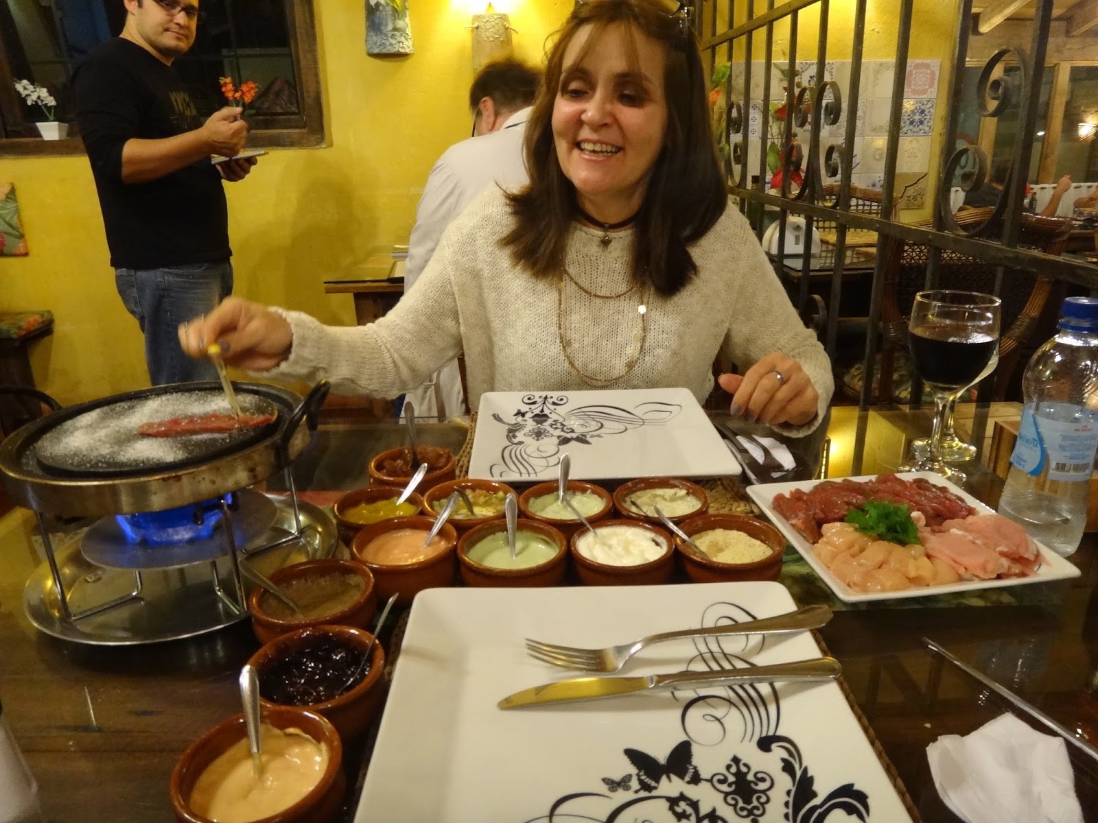 Chris e Fê vão papar La Fondue Müller (Urubici SC) 02/03/2016