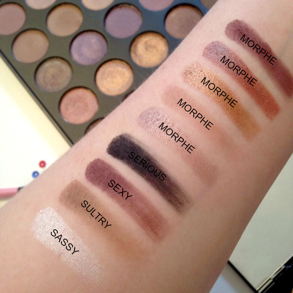The Balm Nude Tude Palette Swatches