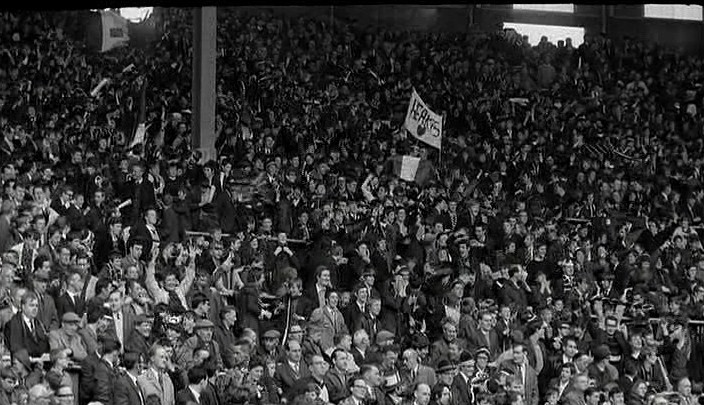 Old Scottish Football: Dunfermline v Hearts 1968 Scottish Cup Final Hampden