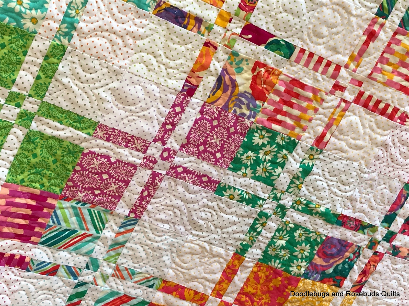 Doodlebugs and Rosebuds Quilts Blessing Quilt