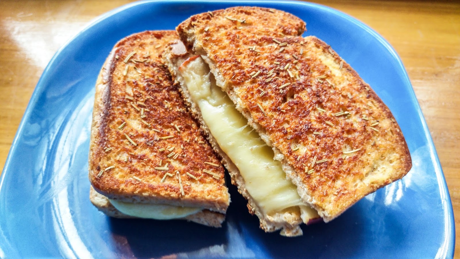 Passion Kneaded Rosemary Apple Grilled Cheese CIC