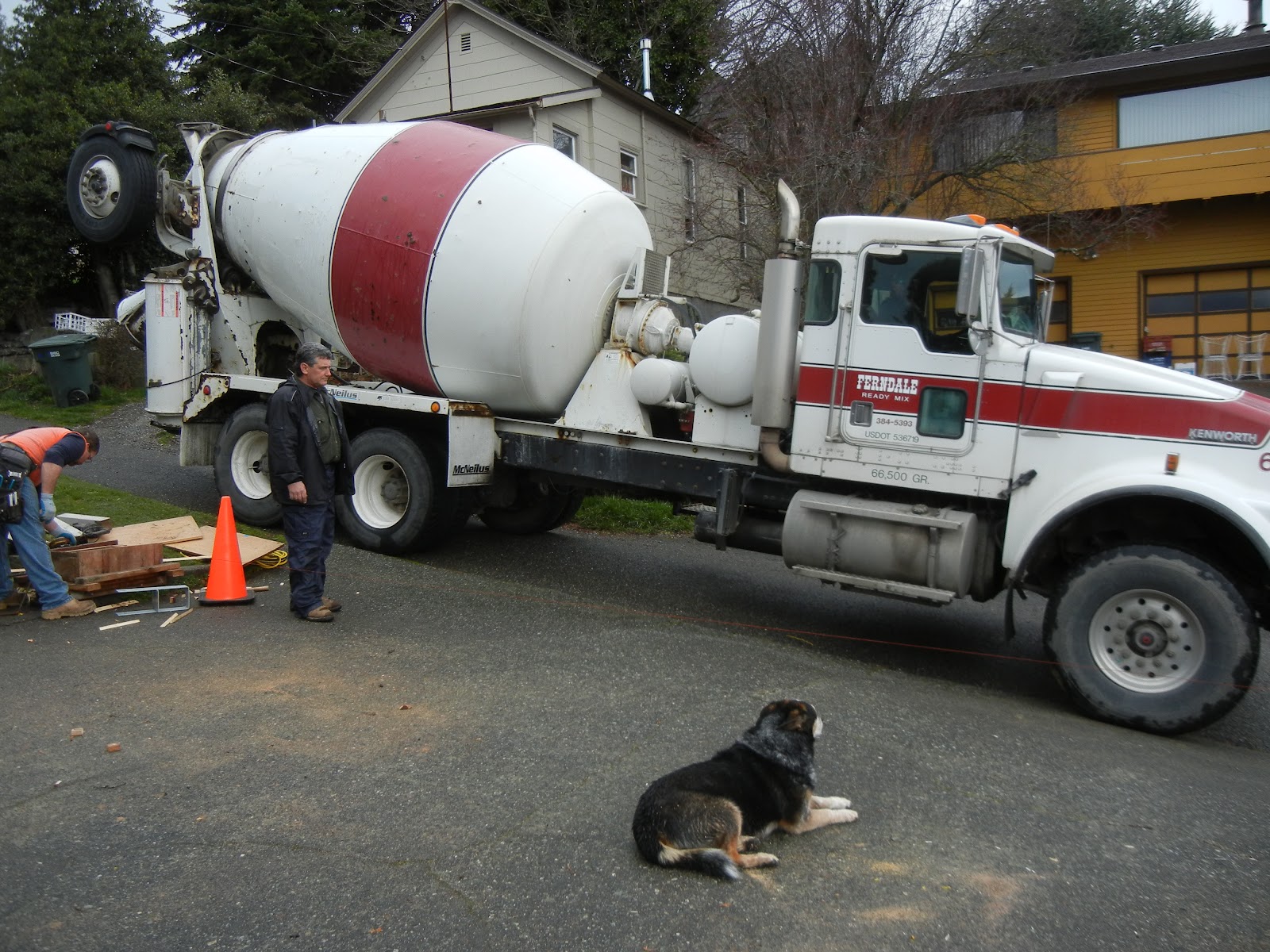 Glimpse of Peace the Hearse and the Cement Truck {Zac's Eagle Project}