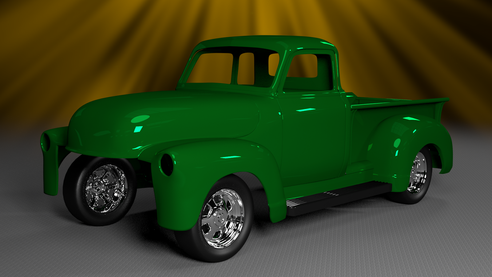 The Tinkers 1951 Chevy Blender 3D Pickup Progress