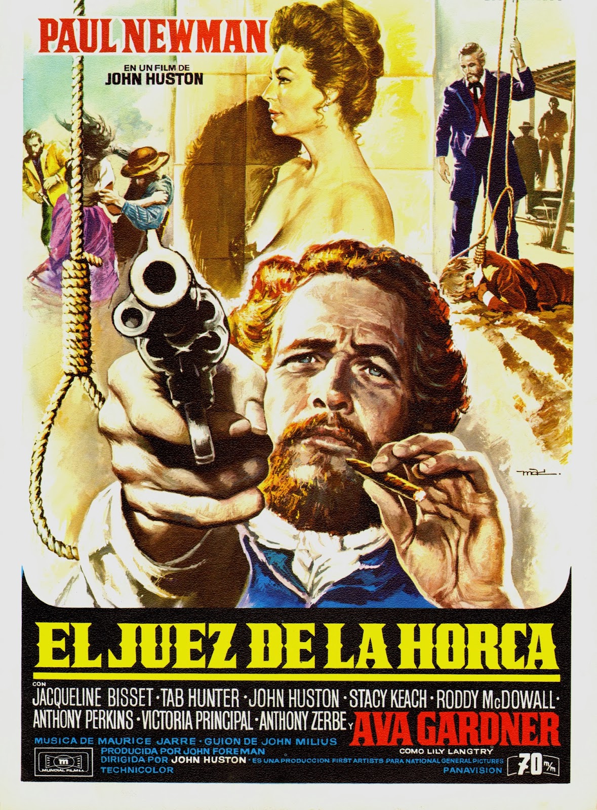 Affiches Photos d'exploitation Bandes annonces Juge et horslaloi (1972) John Huston The Affiches Photos d'exploitation Bandes annonces Juge et horslaloi (1972) John Huston The