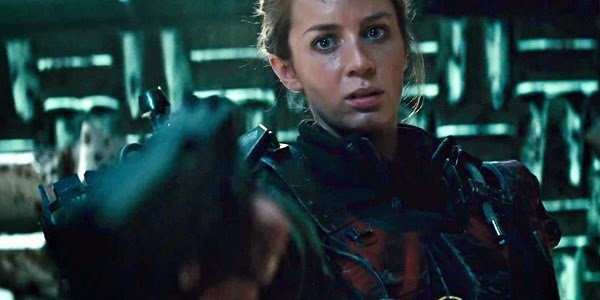 Emily Blunt in Edge of Tomorrow, directed by Doug Liman