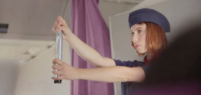 durex condom funny commercial Durex Condom - Flight Attendant Surprises Airline Passengers With Replacing Safety Instructions With A Condom Demonstration