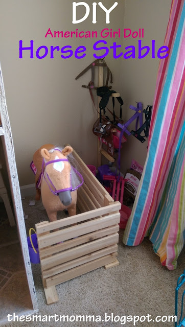 The Smart Momma Diy American Girl Doll Horse Stable
