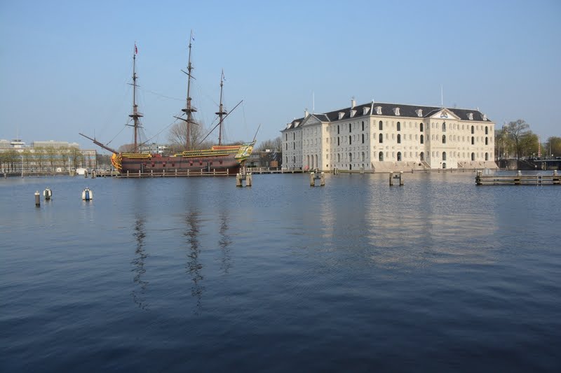 Scheepvaartmuseum. Museu Marítimo Nacional, Amsterdam