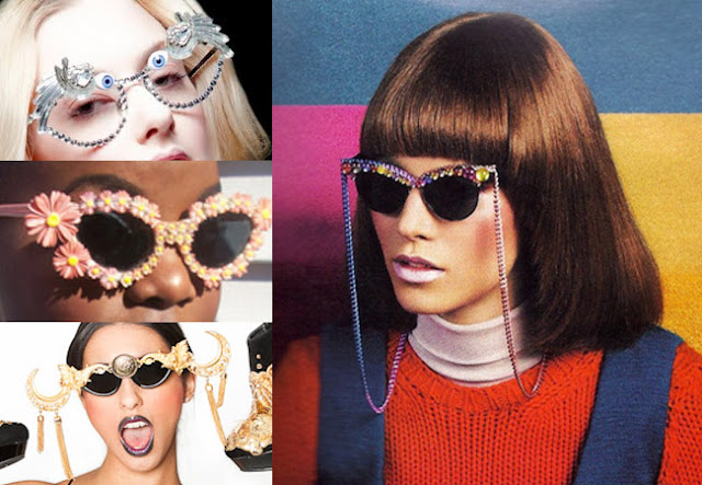 customize sunglasses, pearl sunglasses, mercura sunglasses, crystal sunglasses, flower sunglasses, sunglasses diy, diy, 10 ways to customize sunglasses, 10 summer accessories
