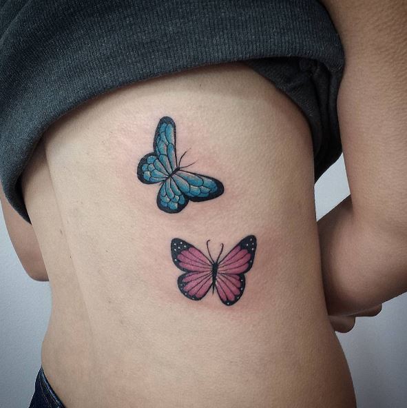 100+ Small Butterfly Tattoos Ideas & Designs (2018) - Page 3 of 5 ...