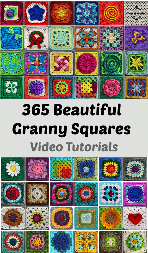  Granny Squares Tutorials