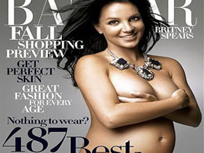 Britney Spears Pregnant Magazine Cover 105