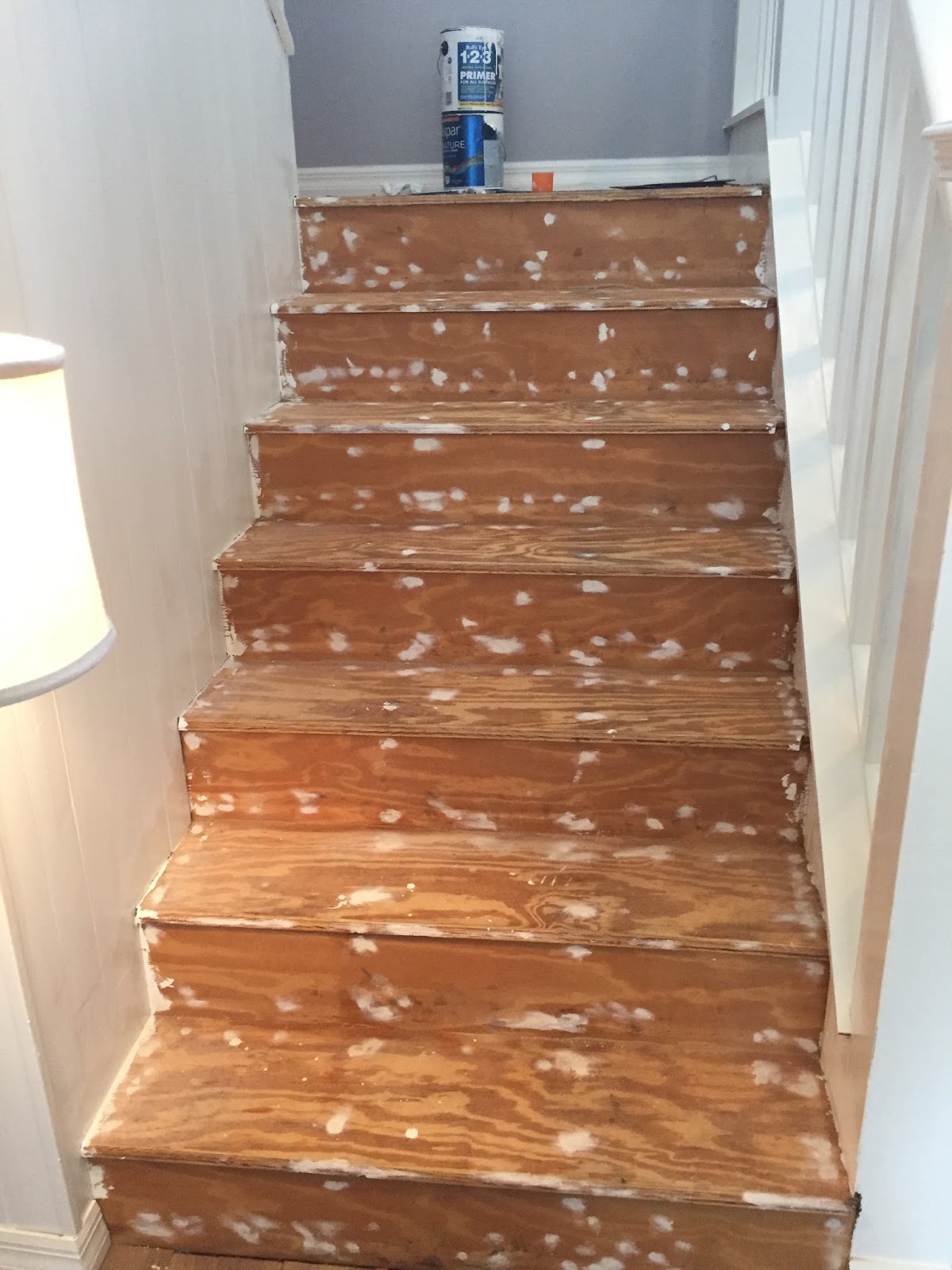 Painting wooden stairs Lessons Learned