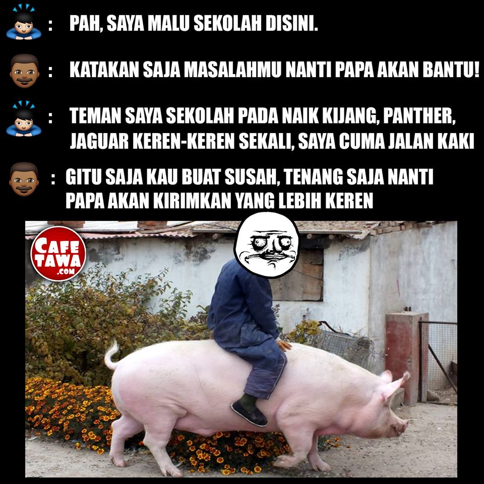 Cafe Tawa Meme Lucu Kendaraan Keren