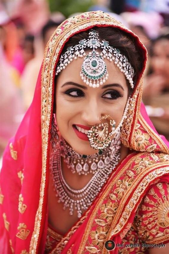 Traditional Nose Ring For Bengali Bride (Nath)