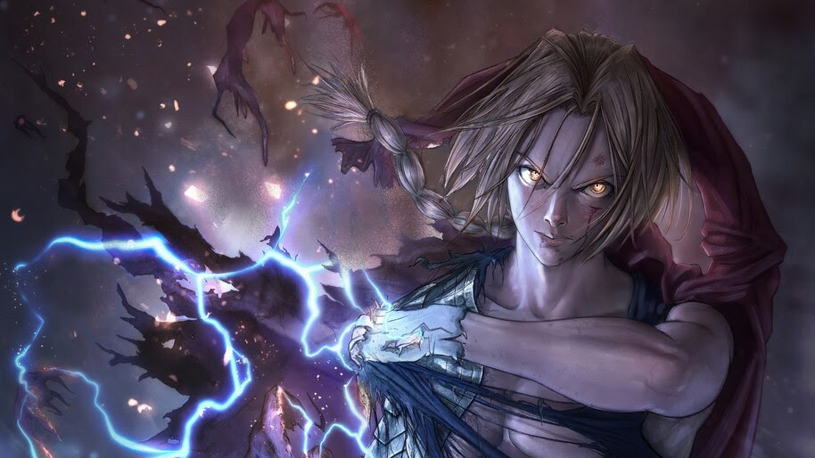 Edward Elric, Full, Metal, Alchemist, 4K, #6.1624