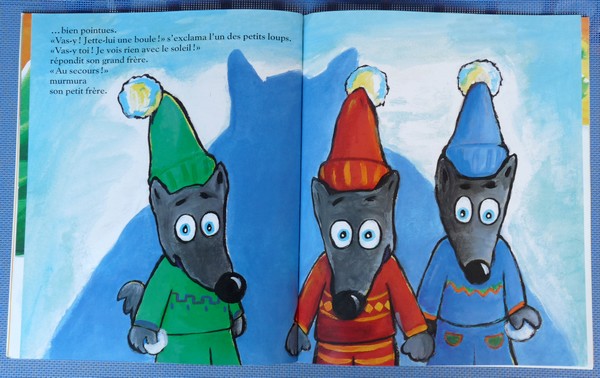 Le Journal de Chrys: Papa Loup (Travaux scolaires)