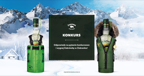 Do wygrania 10 butelek Żubrówki Bison Grass w Żubranku Konkurs