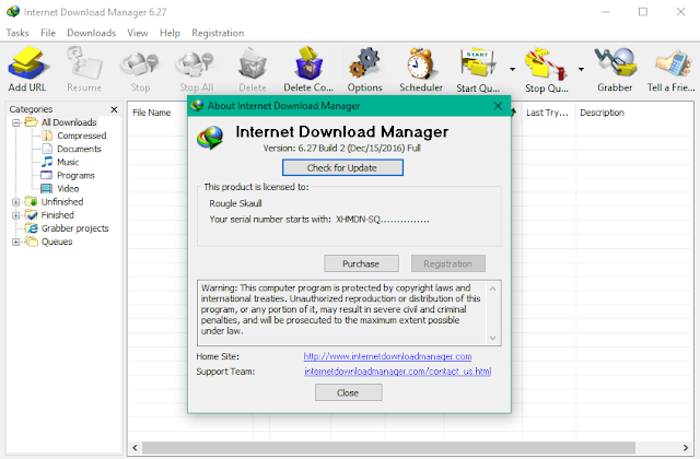 Internet Download Manager 6.27