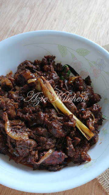 Daging Masak Hitam Yang Mudah dan Sedap