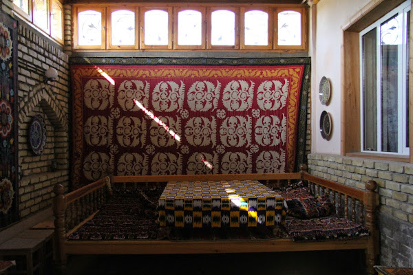 Ouzbékistan, Richtan, musée Ousmanov, céramique, tapshan, tapchane, © L. Gigout, 2012