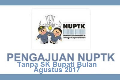 Contoh Formulir Pengajuan NUPTK Tahun 2017 Tanpa SK Bupati Contoh Formulir Pengajuan NUPTK Tahun 2017 Tanpa SK Bupati