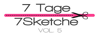 7 Tage 7 Sketche Logo Scrapbookingchallenge bei und by Kreativsuechtig