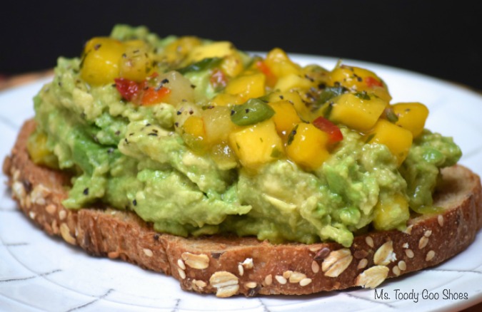 Avocado Toast Four Ways - Great ideas for breakfast, lunch, dinner or snack. | Ms. Toody Goo Shoes
