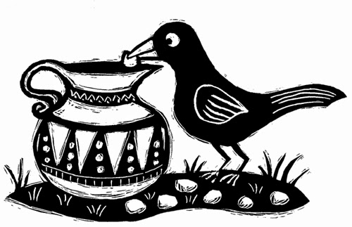 Cerita Fabel Bahasa Inggris Burung Gagak Dan Kendi Air