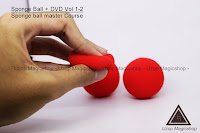 Jual alat sulap sponge ball + DVD tutorial Jual alat sulap sponge ball + DVD tutorial