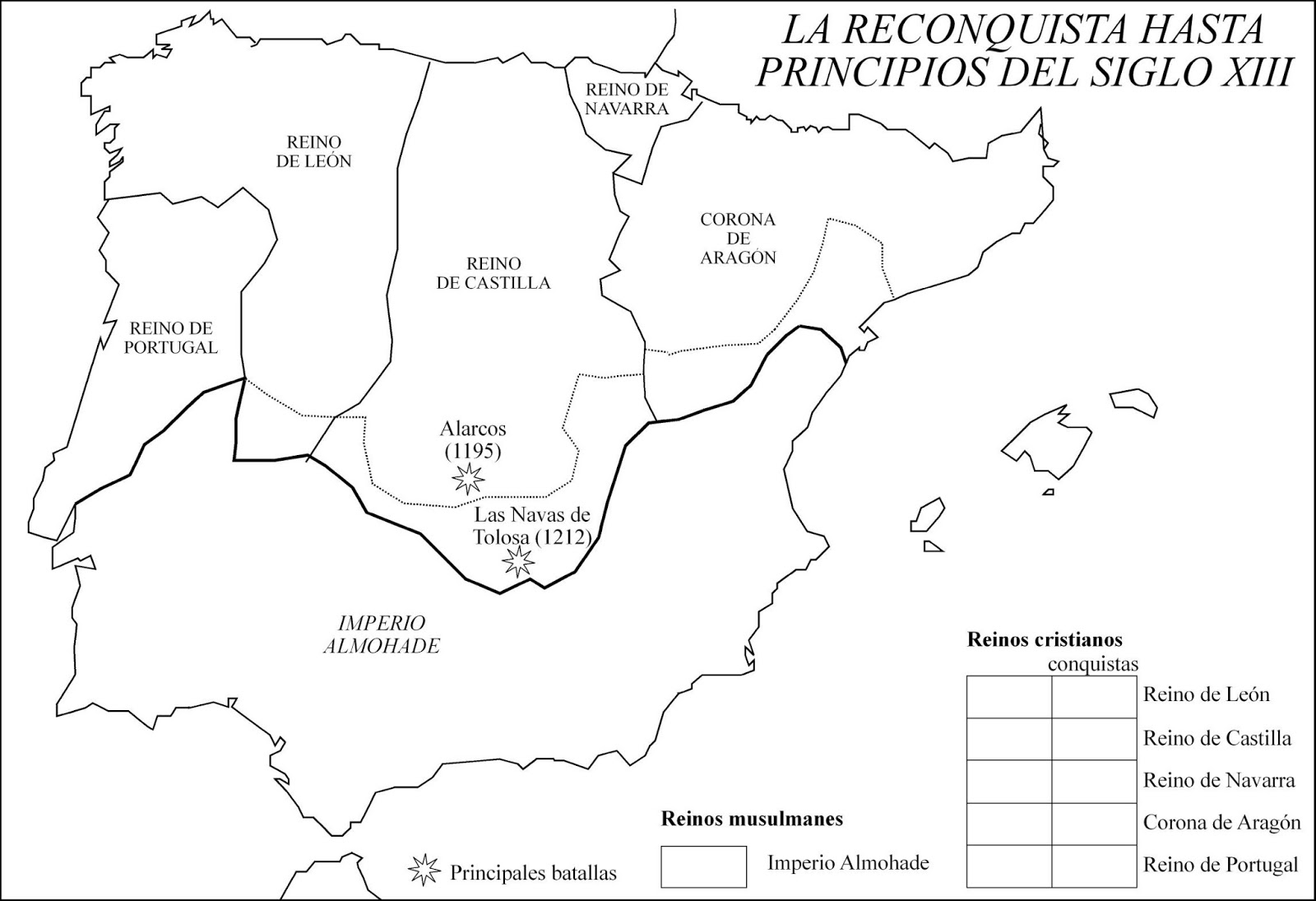 Atlas Histórico: España medieval