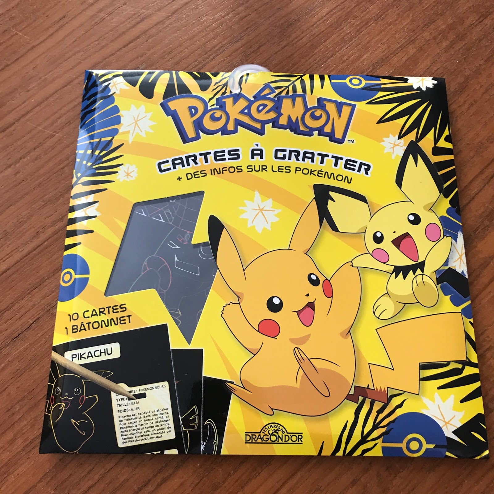 POKEMON MES CARTES A GRATTER CHERCHE-ET-TROUVE LES POKEMON